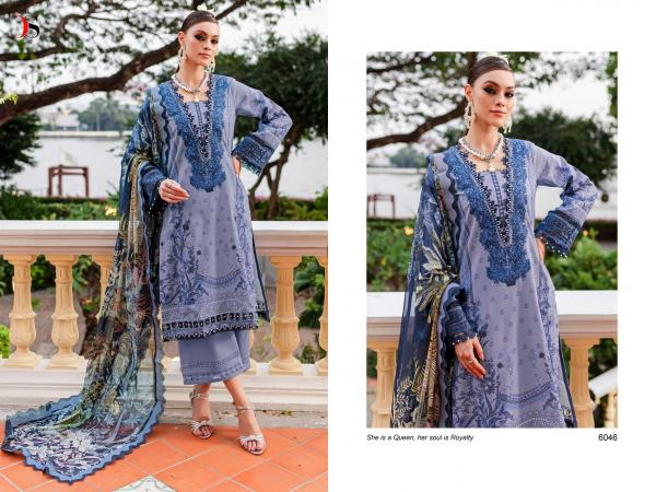 Deepsy Firdous Queens Court 7 Chiffon Dupatta Pakistani Suits